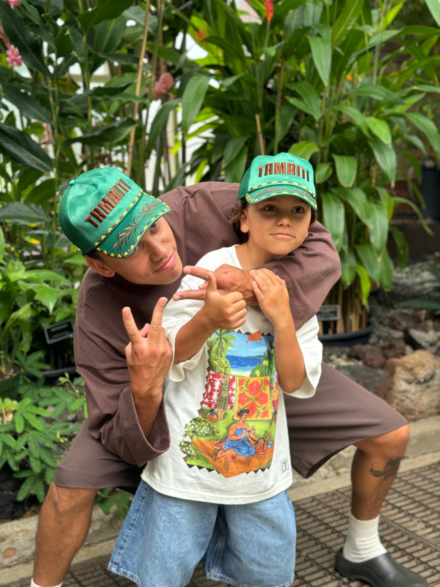 Kākāriki Satin Trucker Cap