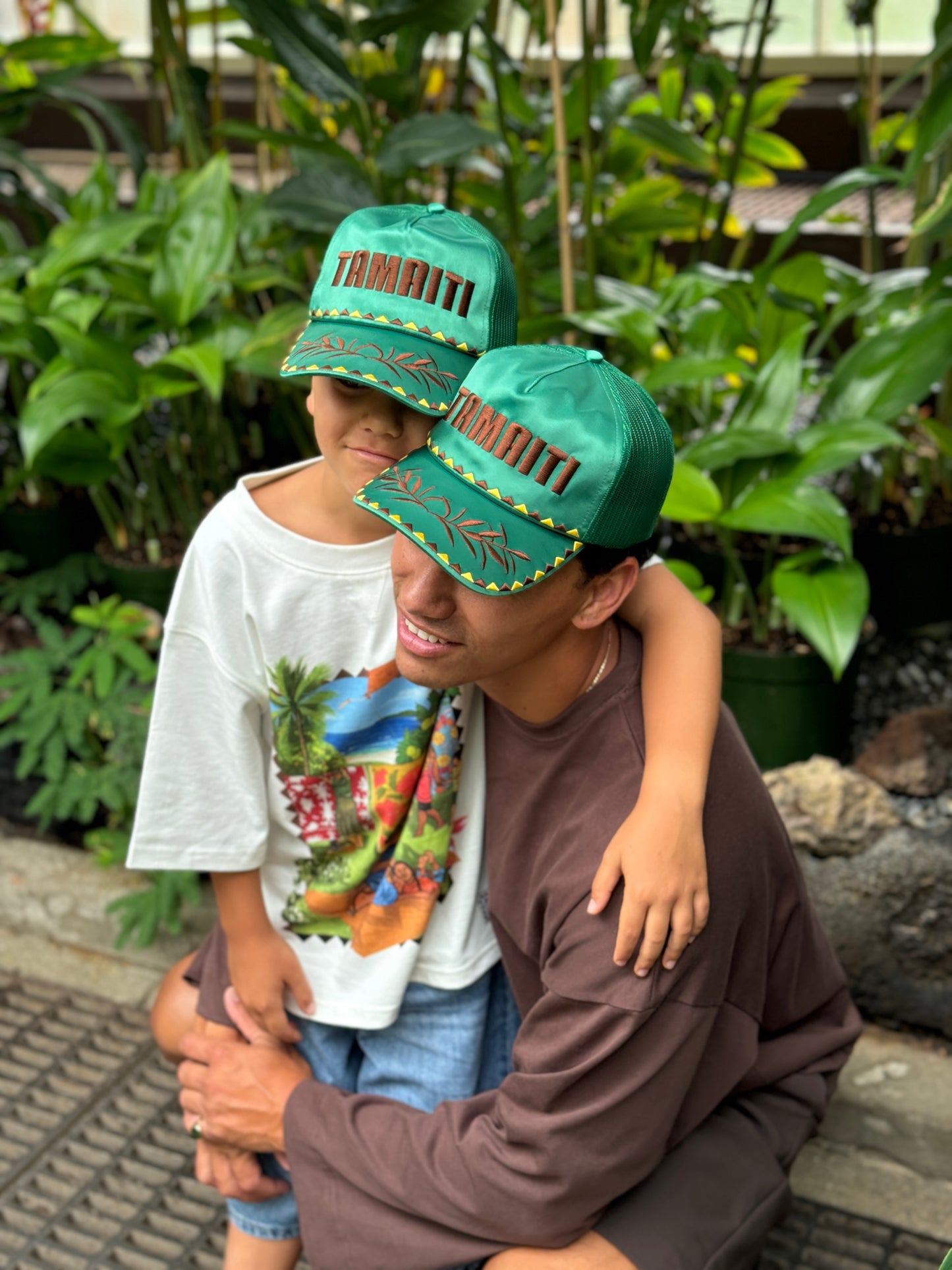 Kākāriki Satin Trucker Cap